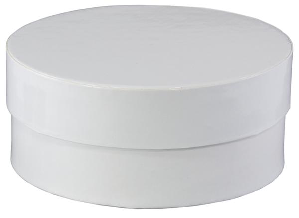 Round Gift Boxes - White Hat Box