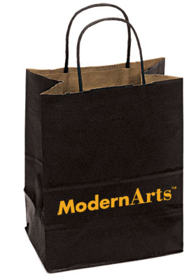 Handles and Shopping Bags  bags  Twisted   Paper kraft Paper paper  black with Black Kraft