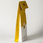 paper shopping bags with triangle structure