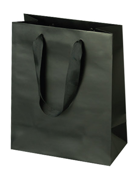 matte black bag